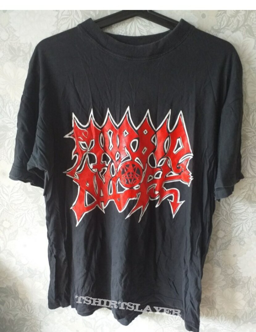 Morbid Angel Blessed are the sic VTG 1991 doublesided 85$