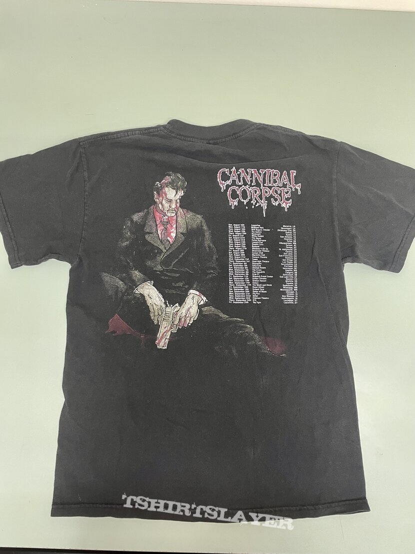 Cannibal Corpse Gallery of Suicide Tour Shirt