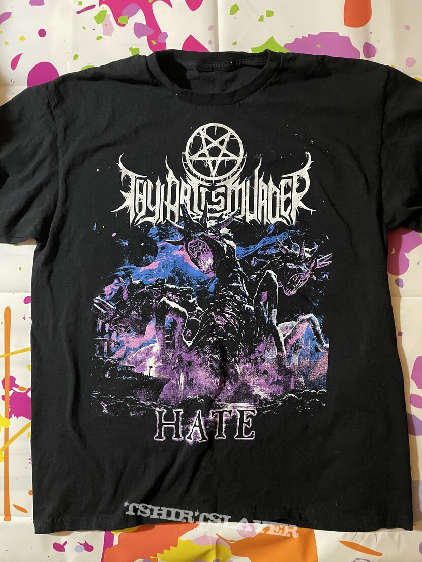 Thy Art Is Murder Decade of Hate Tour T-Shirt