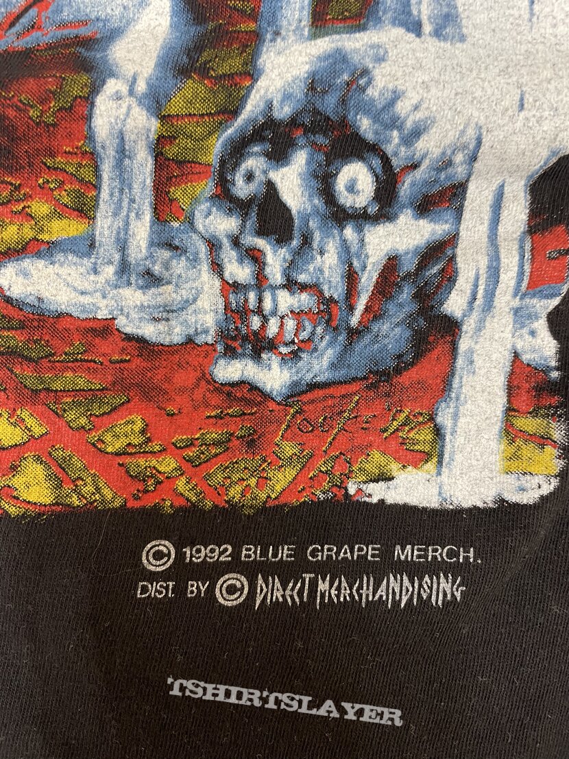 Cannibal Corpse Tomb of the Mutilated European 93 Tour Shirt