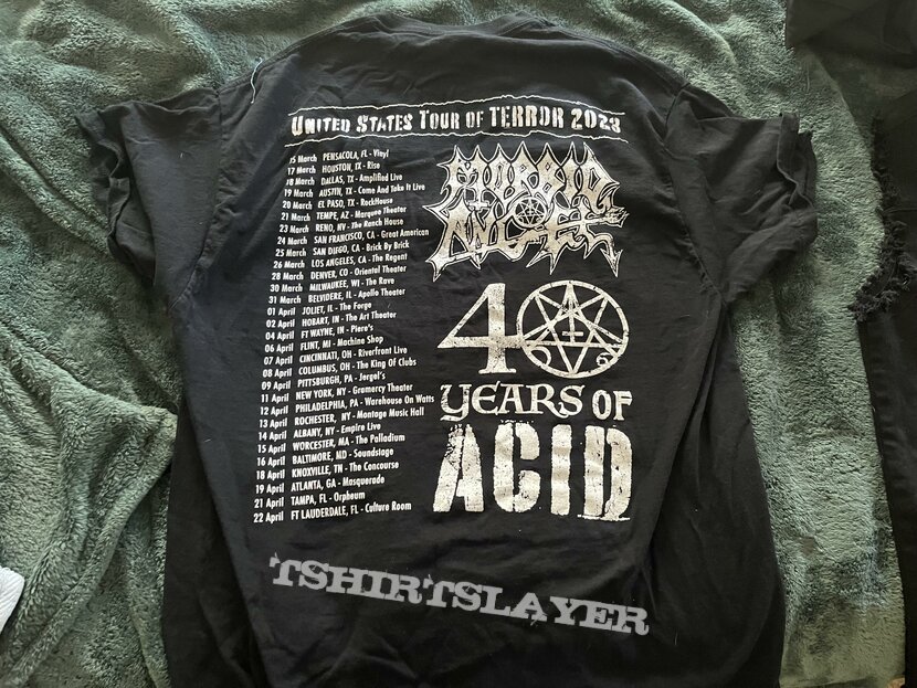 Morbid Angel tour shirt