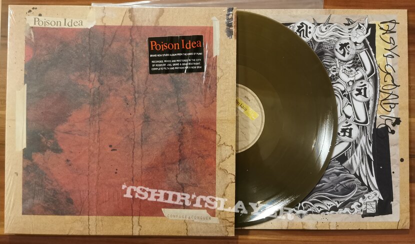 Poison Idea - Confuse And Conquer LIMITED GOLD LP