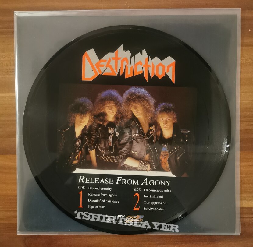 Destruction - Release from Agony Picture LP