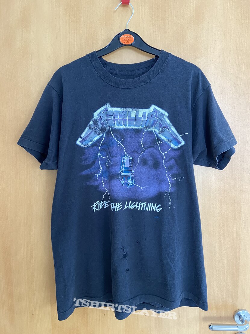 1985 Metallica Ride The Lightning Wild Oats single stitch T-Shirt