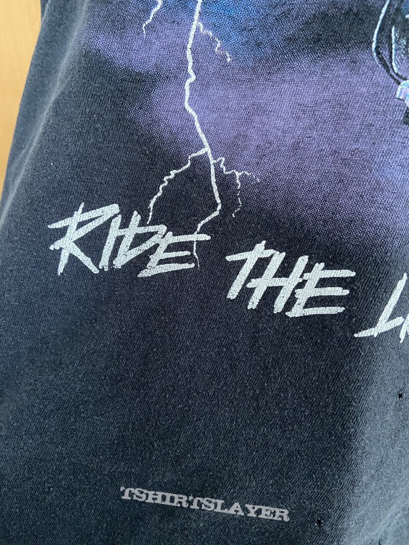 1985 Metallica Ride The Lightning Wild Oats single stitch T-Shirt
