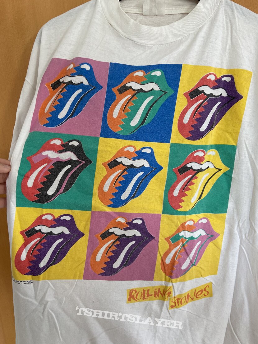 1989 The Rolling Stones Urban Jungle European Tour shirt