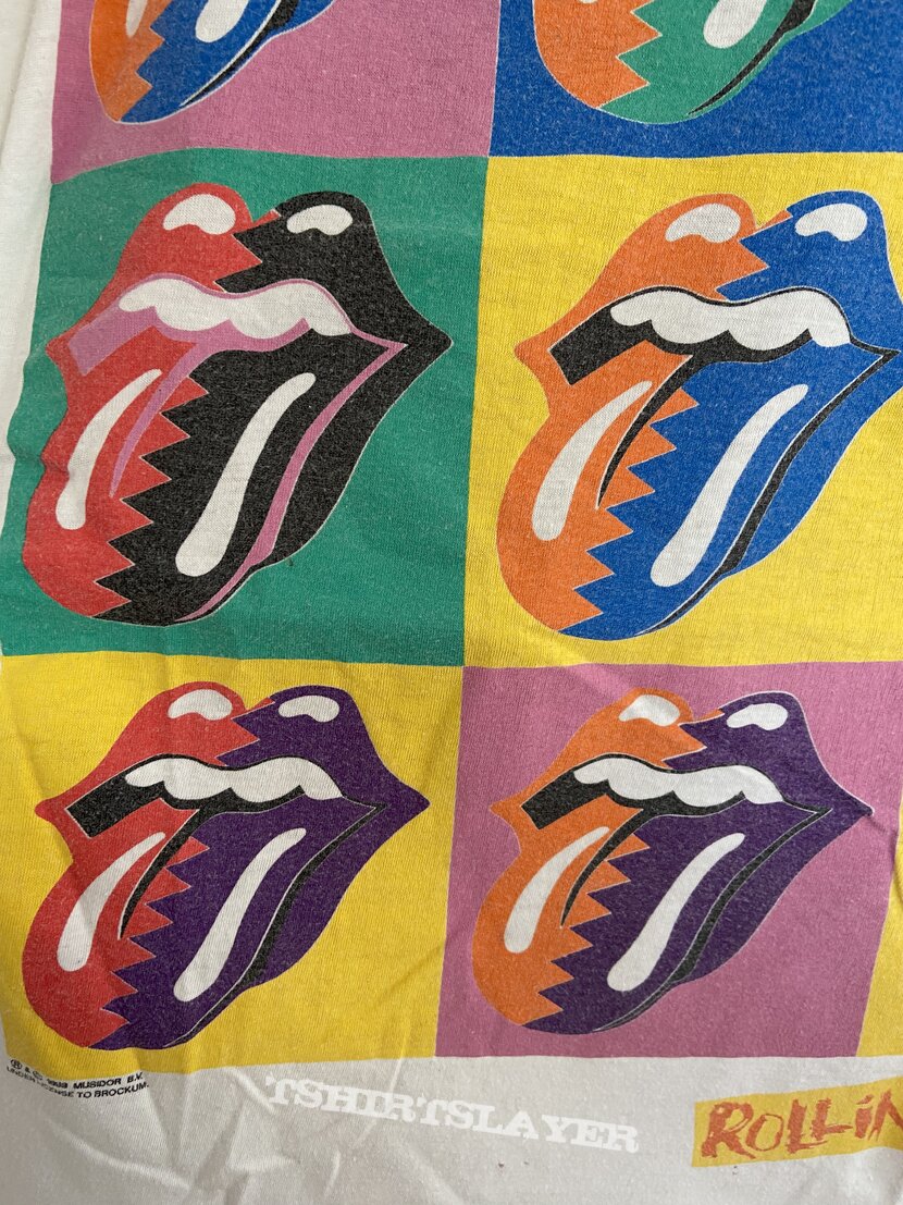 1989 The Rolling Stones Urban Jungle European Tour shirt