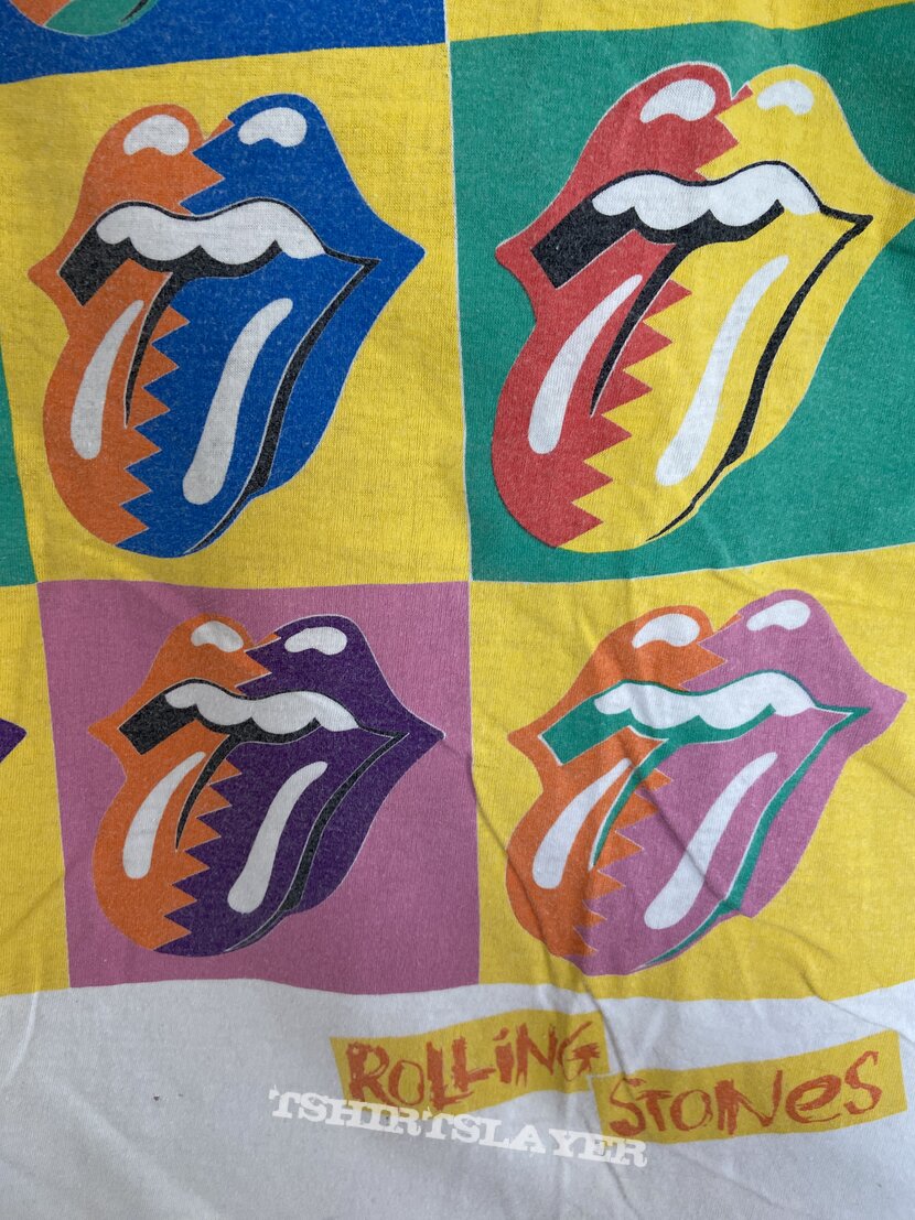 1989 The Rolling Stones Urban Jungle European Tour shirt