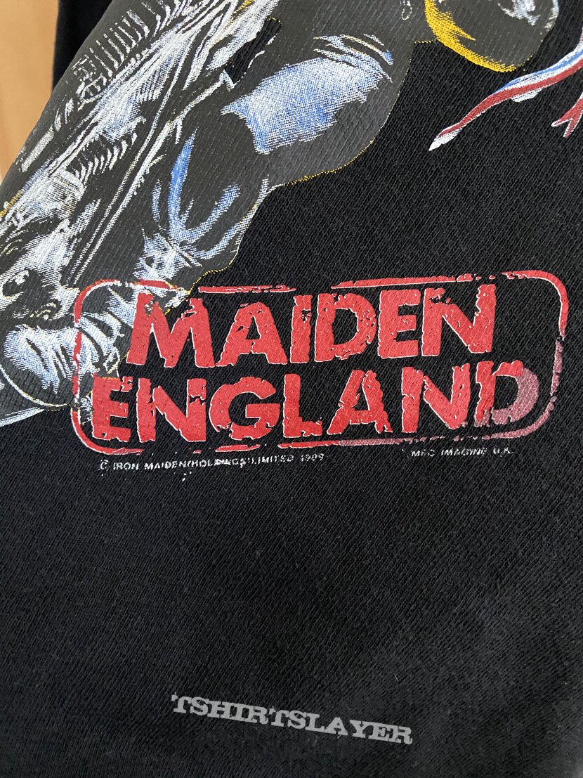 1989 Iron Maiden England Biker Sweater