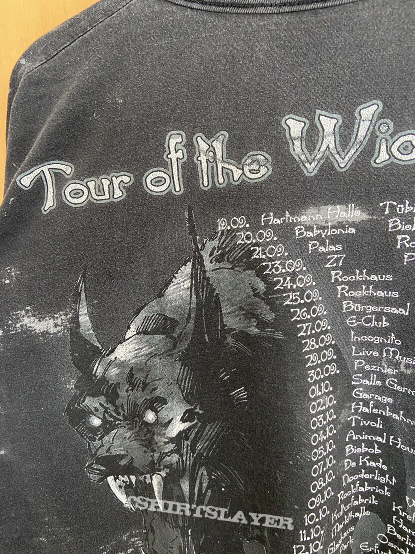 1998 Iced Earth Tour Of The Wicked all over print shirt