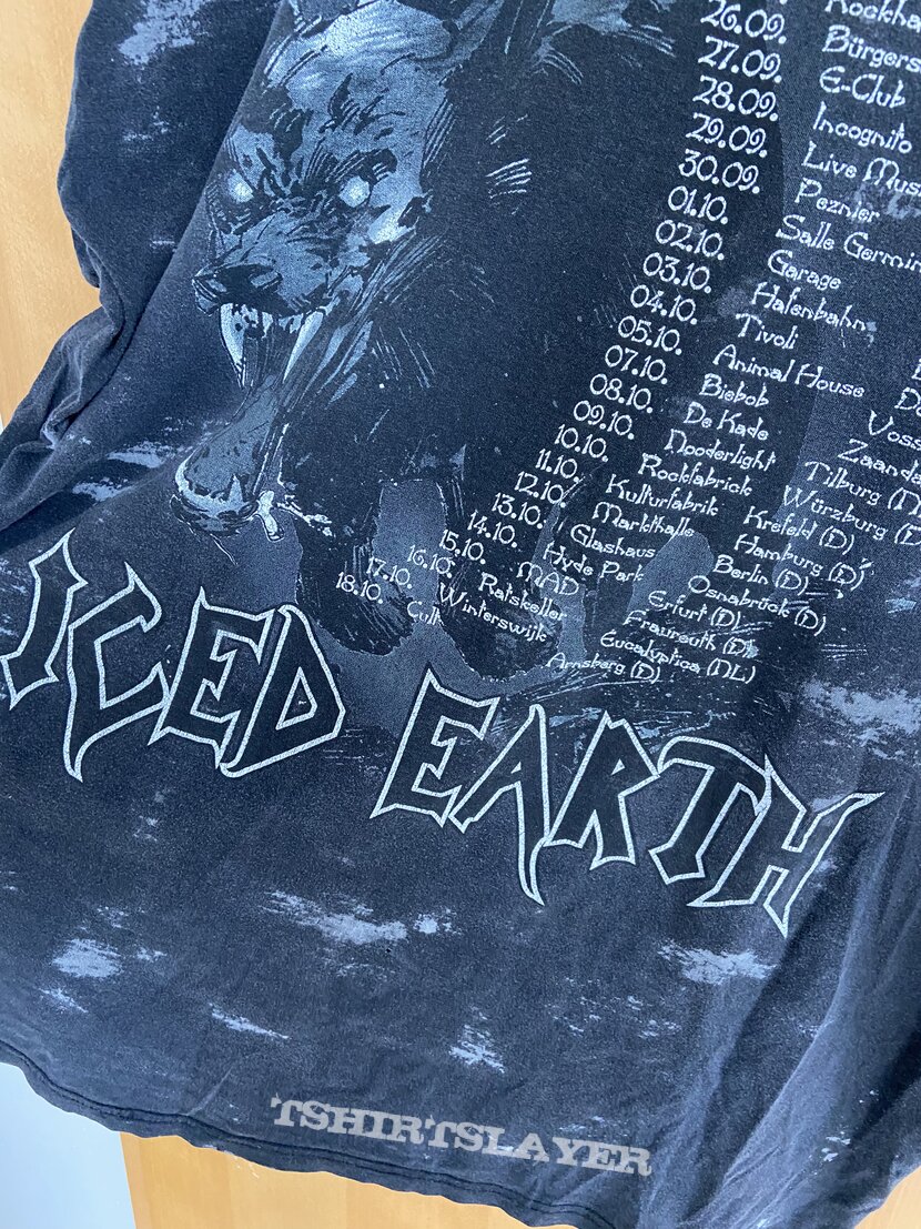 1998 Iced Earth Tour Of The Wicked all over print shirt