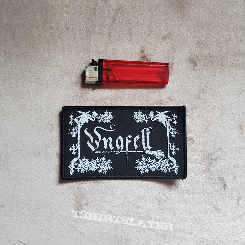 Ungfell woven logo patch 