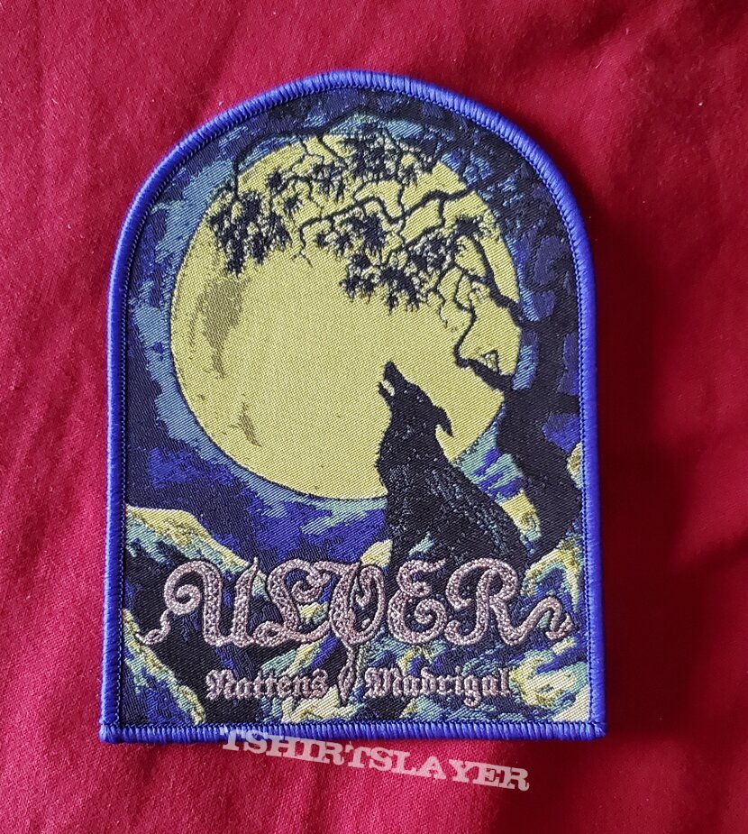Ulver woven patch 
