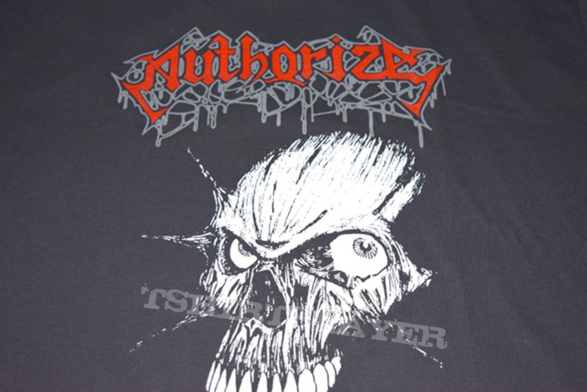 AUTHORIZE Skull tshirt official  