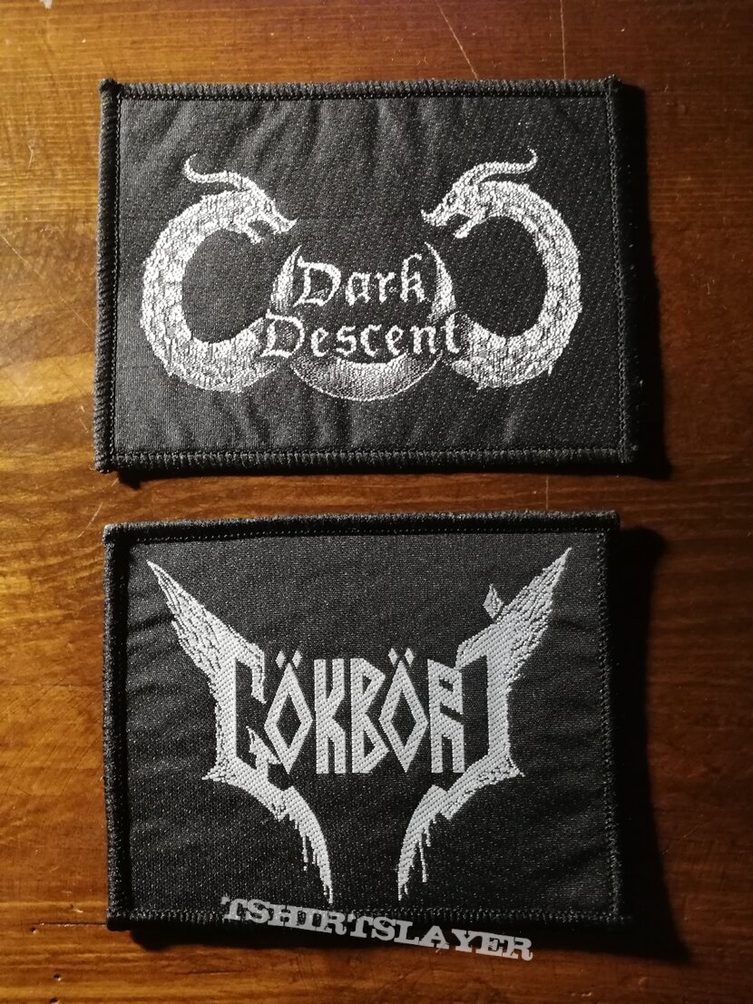Dark Descents Records Patches for evilofsociety