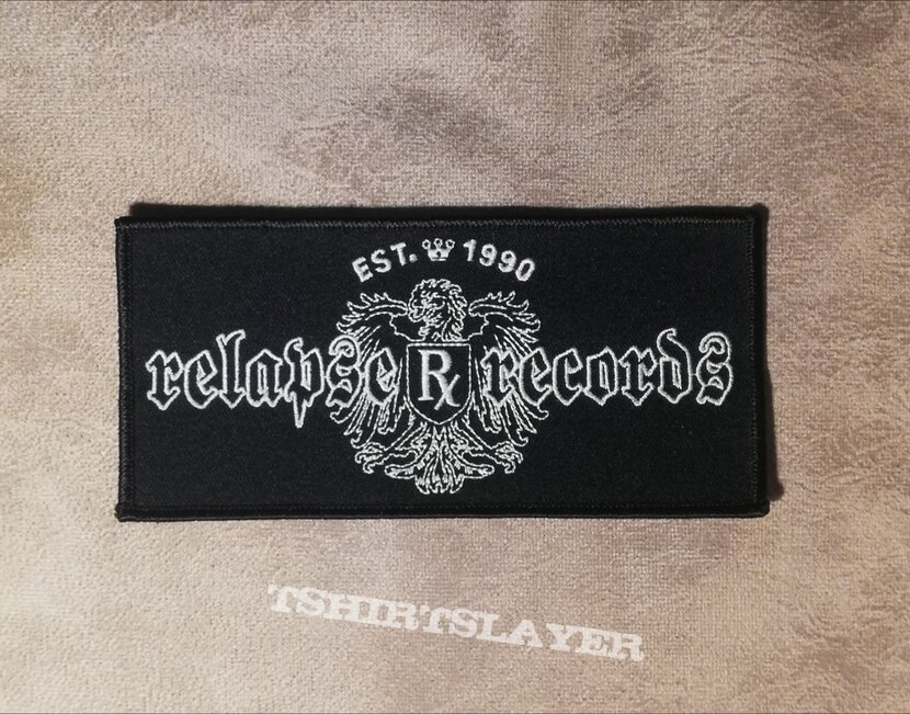 Relapse Records Patch for evilofsociety