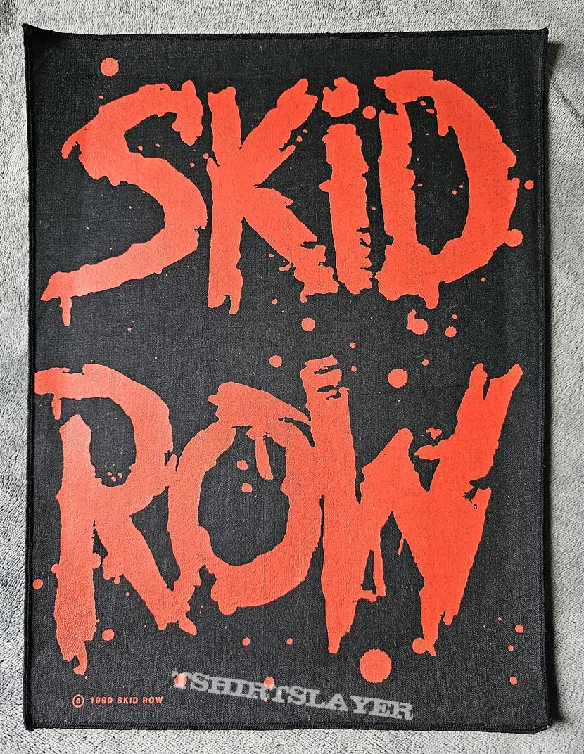 Skid Row Logo Backpatch (1990)
