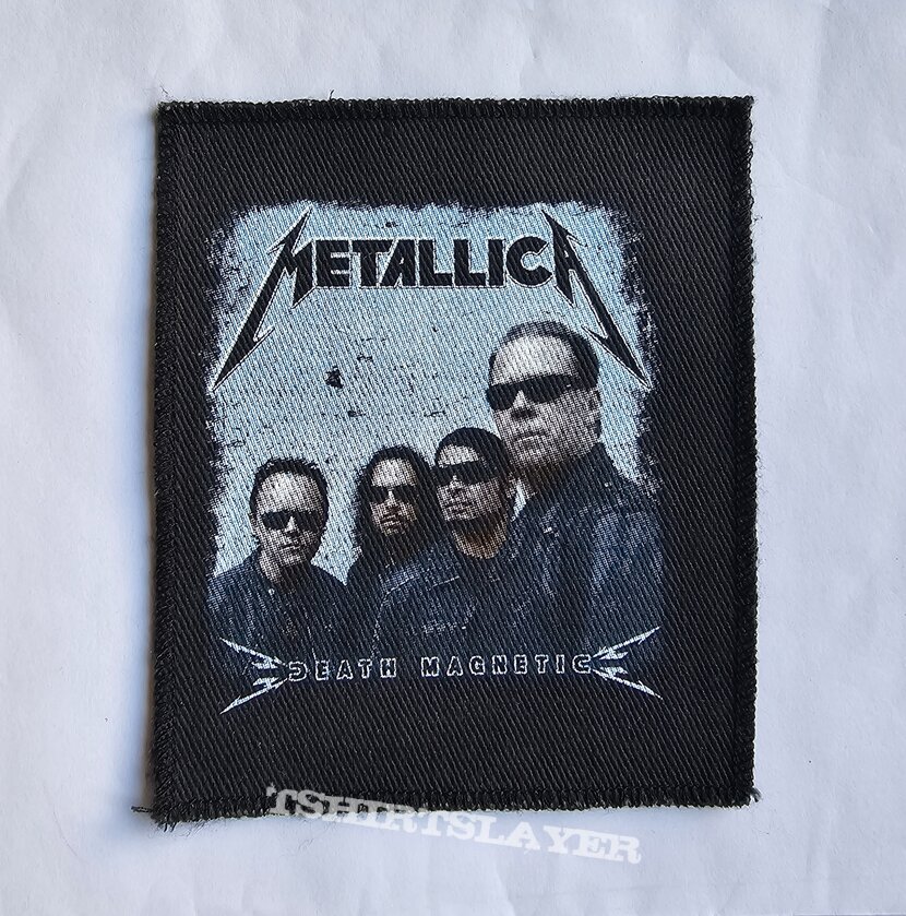 Metallica Death Magnetic Patch (Printed) Metallica Death Magnetic Patch (Printed)