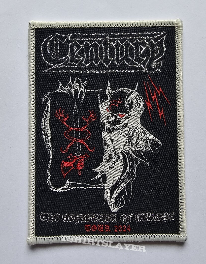 Century The Conquest Of Europe Tour 2024 Patch White Border 