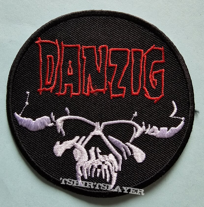 Danzig Logo Circle Patch (Embroidered)