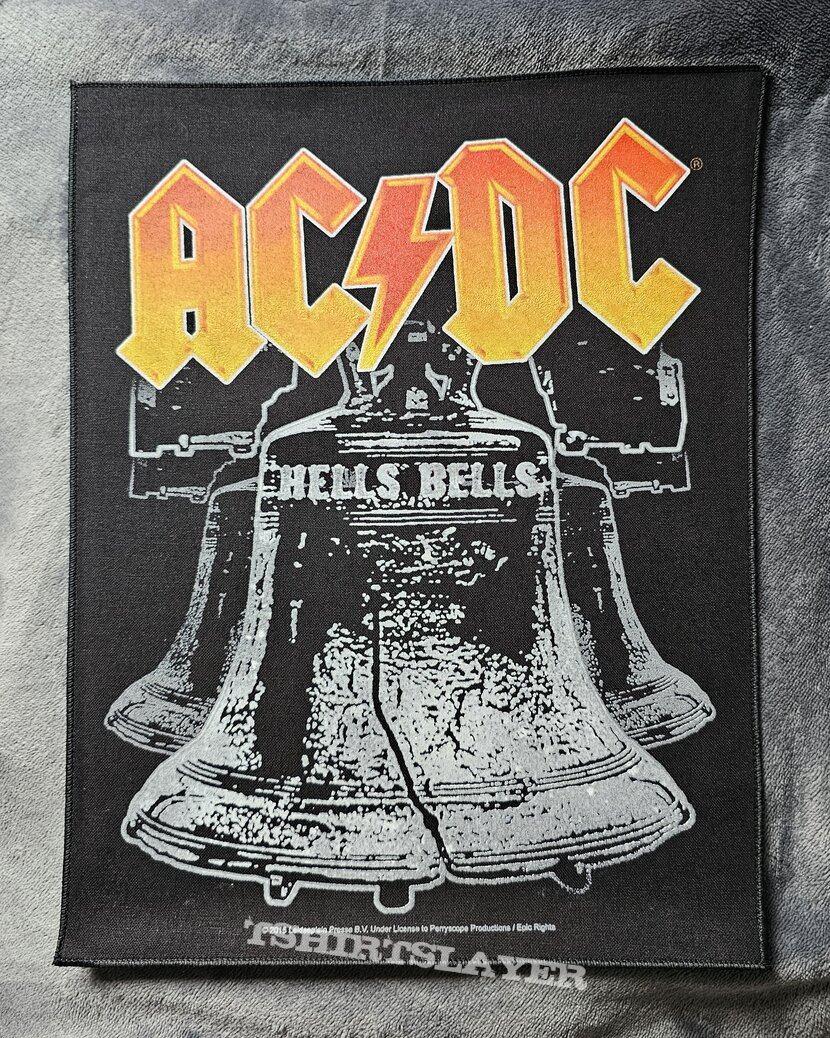AC DC Hells Bells Backpatch 