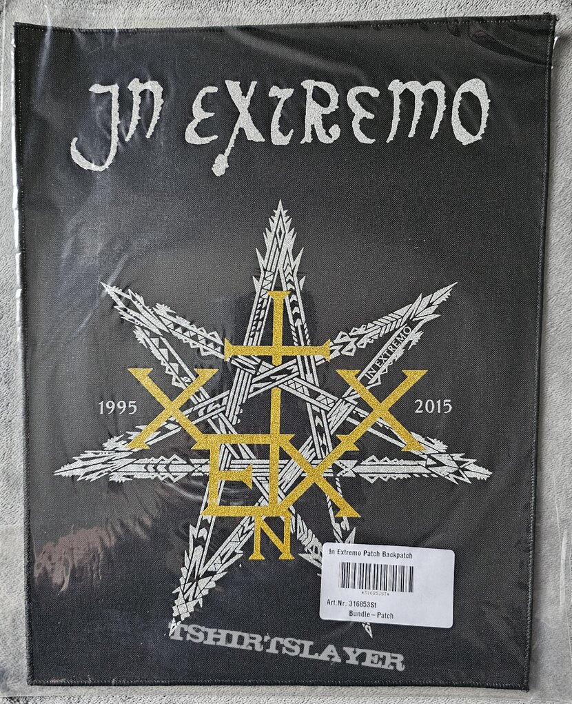 In Extremo 20 Wahre Jahre Backpatch 