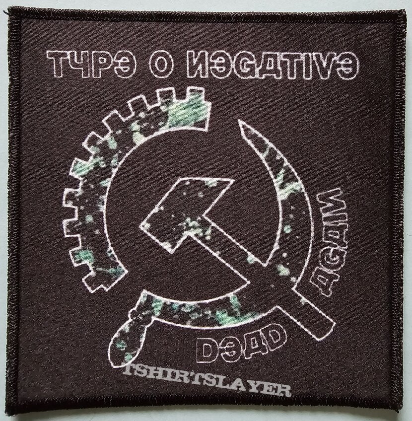 Type O Negative Dead Again Patch 