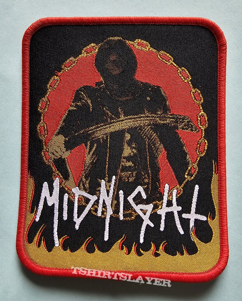 Midnight Patch Red Border 
