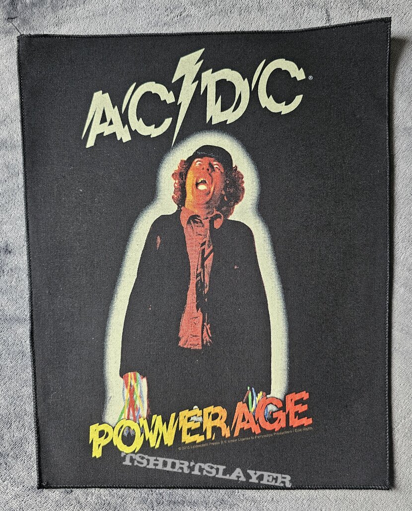 AC/DC AC / DC Powerage Backpatch 