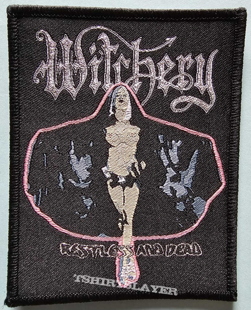 Witchery Restless And Dead Patch Black Border 