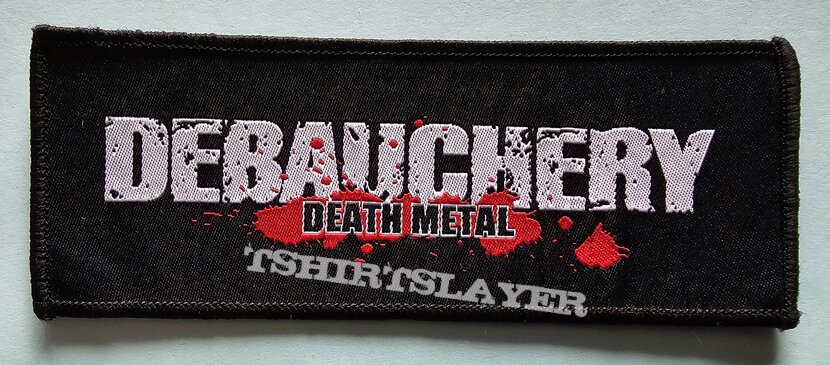Debauchery Death Metal Stripe Patch 