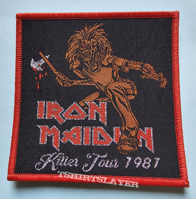 Iron Maiden Killer Tour 1981 Patch 