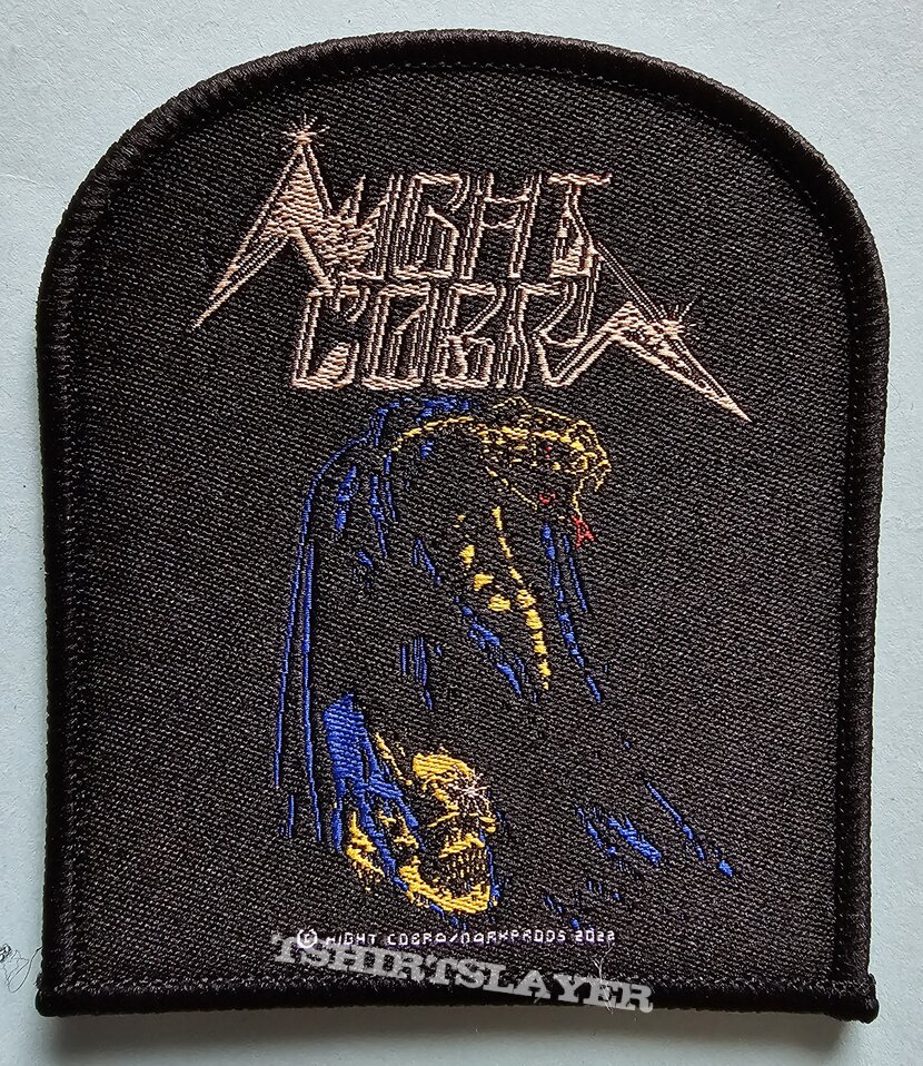 Night Cobra In Praise Of The Shadow Patch Black Border 