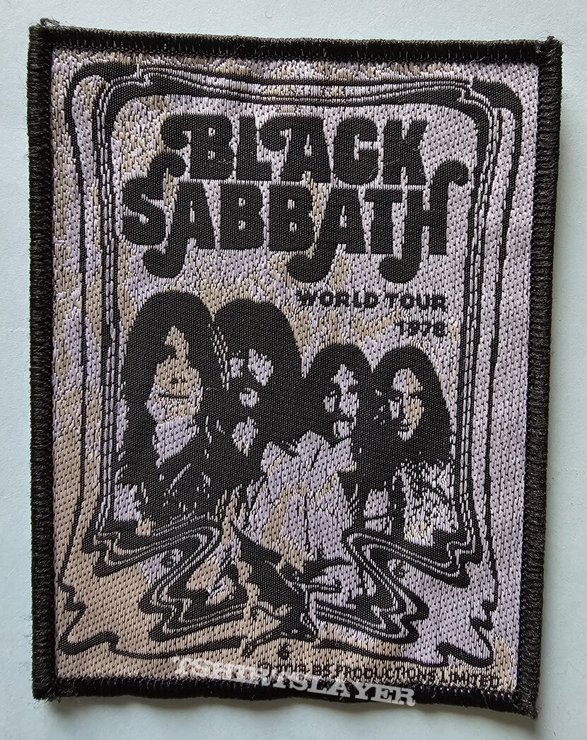Black Sabbath World Tour 1978 Patch 