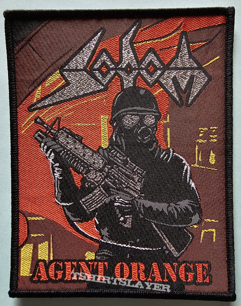 Sodom Agent Orange Patch Black Border 