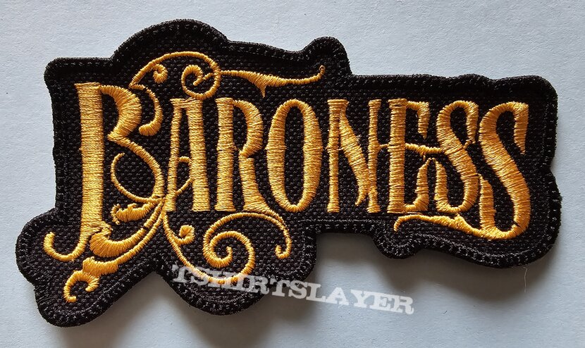 Baroness Logo Shape Patch (Embroidered)