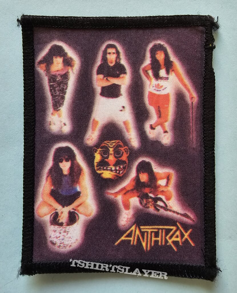Anthrax Band Photo Patch (Printed) 90&#039;s 