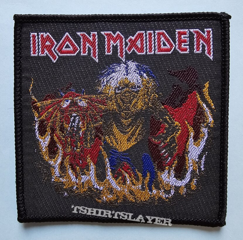 Iron Maiden The Number Of The Beast Patch Black Border 