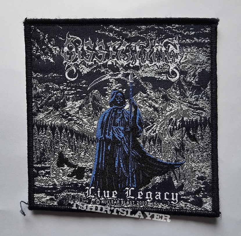 Dissection Live Legacy Patch Dark Blue Border 