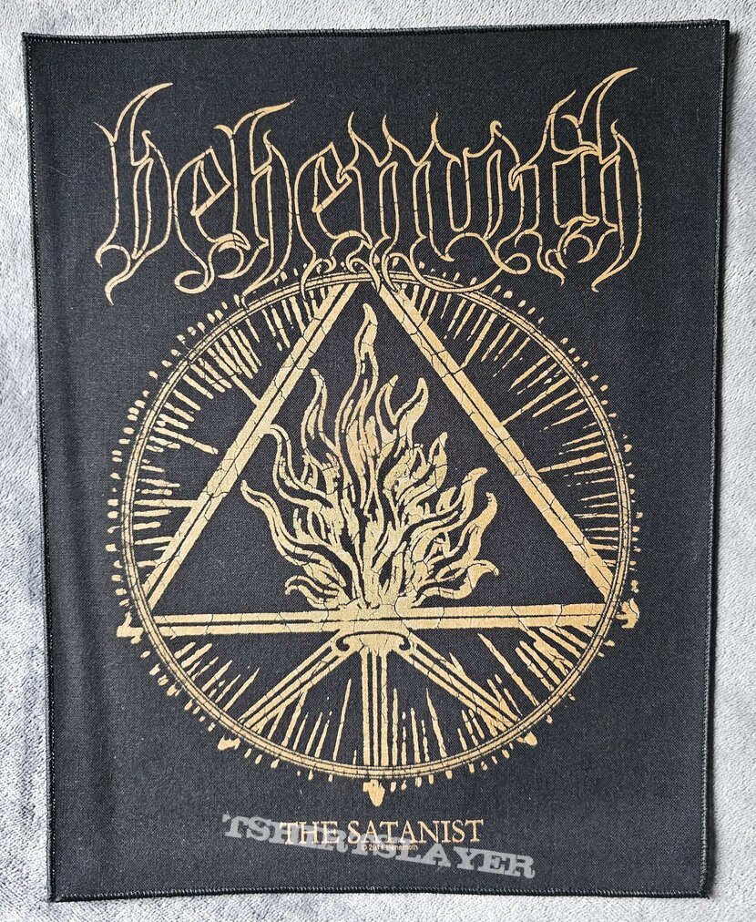 Behemoth The Satanist Backpatch 