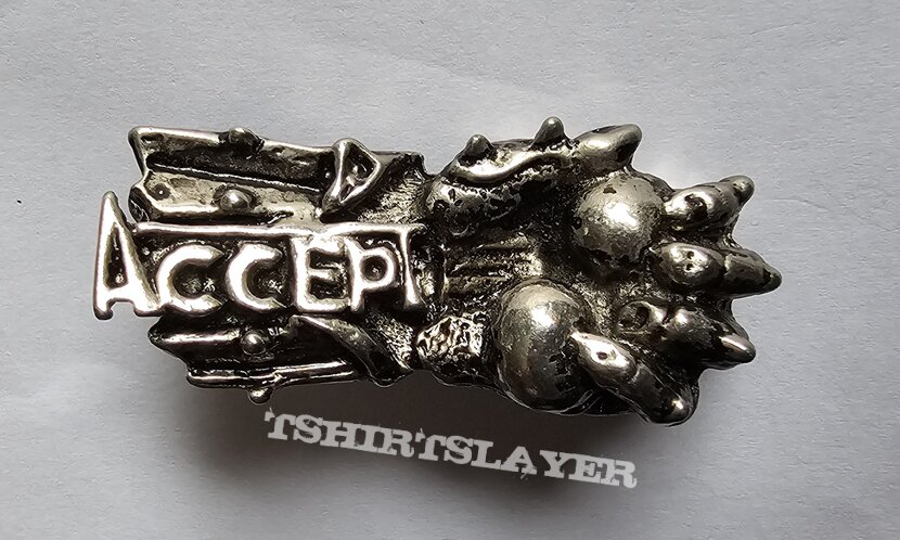 Accept Balls To The Wall Metal Pin Accept Balls To The Wall Metal Pin