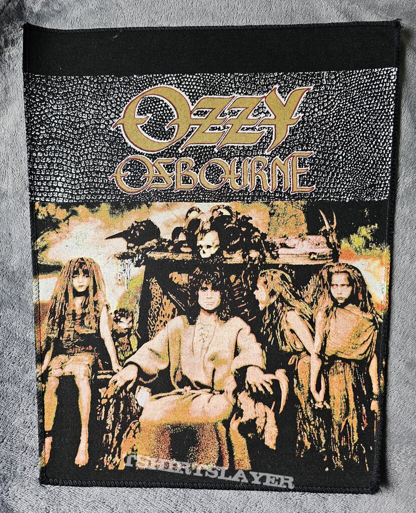 Ozzy Osbourne  No Rest For The Wicked Backpatch 