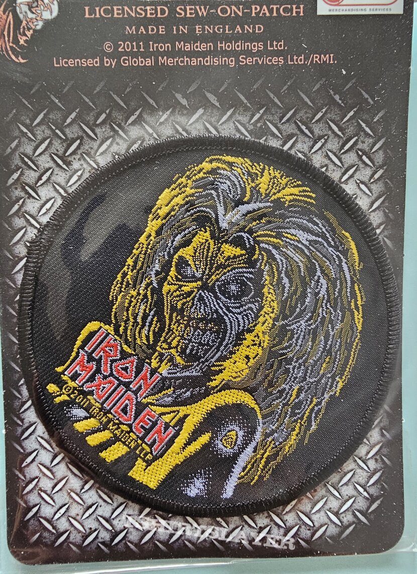 Iron Maiden Killers Circle Patch (2011)