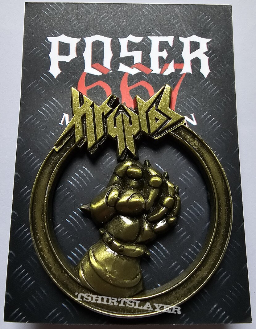 Kryptos Burn Up The Night Pin 