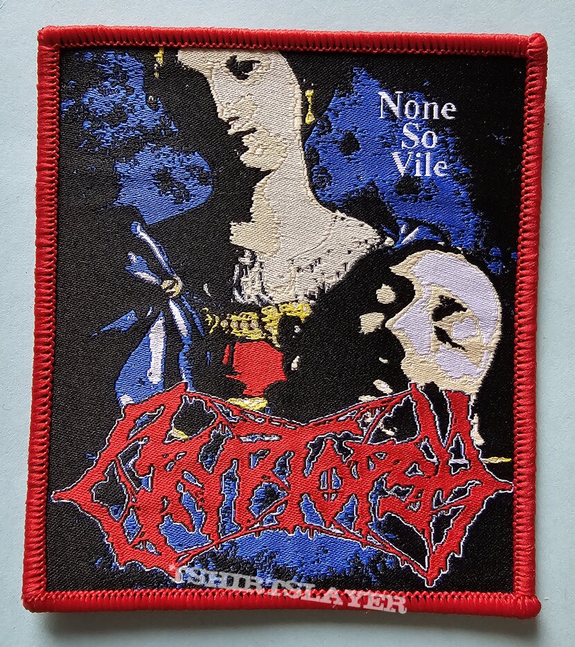 Cryptopsy None So Vile Patch Red Border 