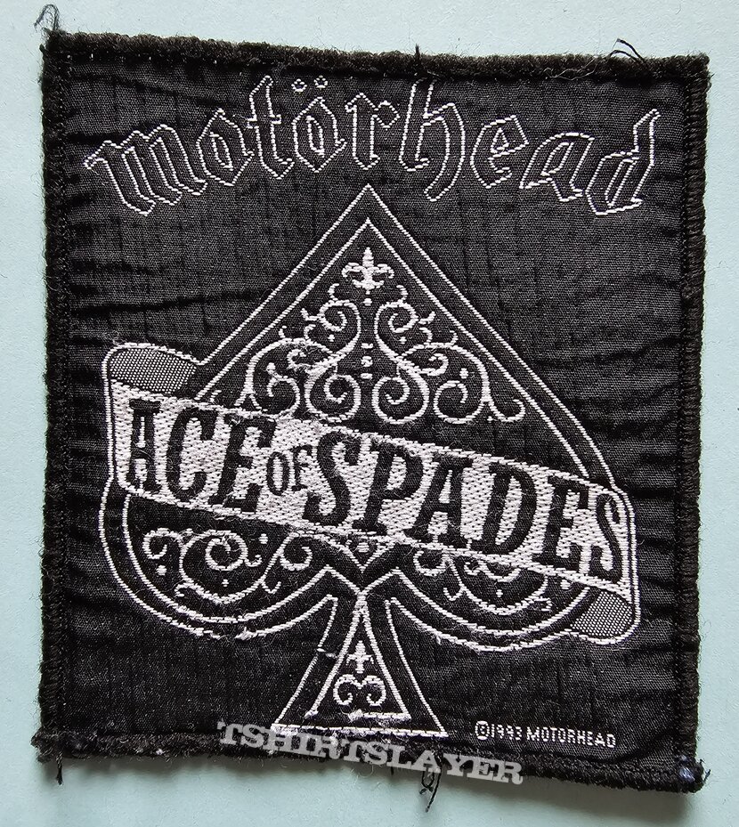 Motörhead Ace Of Spades Patch  (1993)