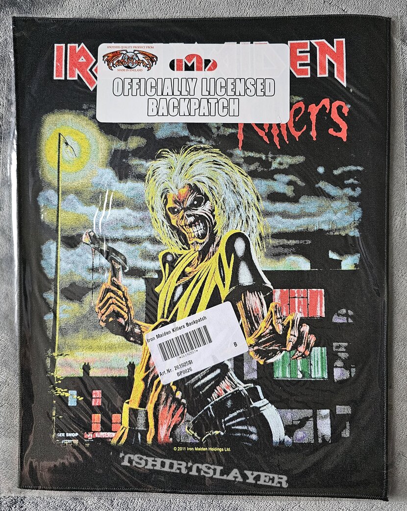 Iron Maiden Killers Backpatch (2011)