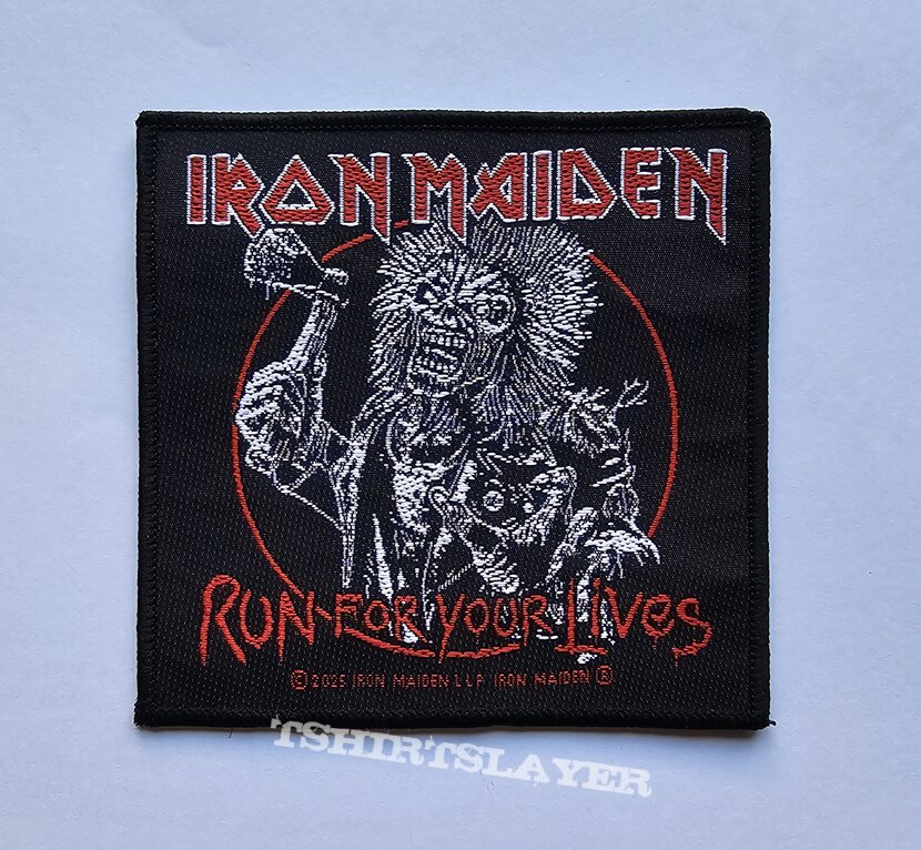 Iron Maiden Run For Your Lives Patch 