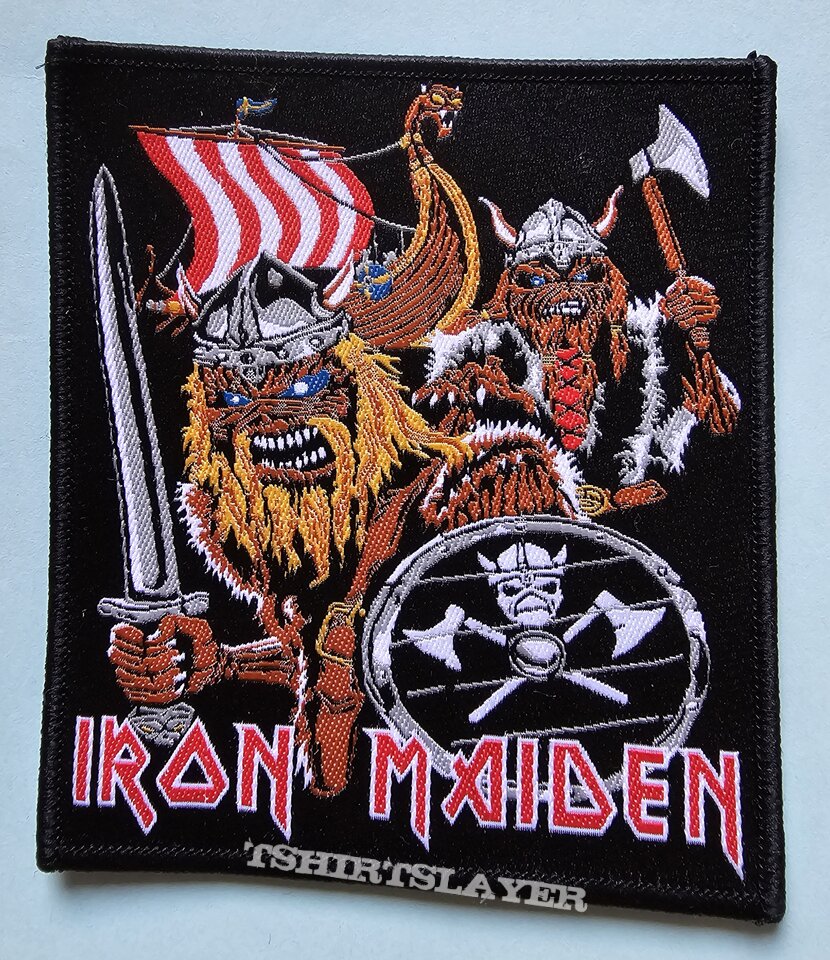 Iron Maiden Vikings Patch 
