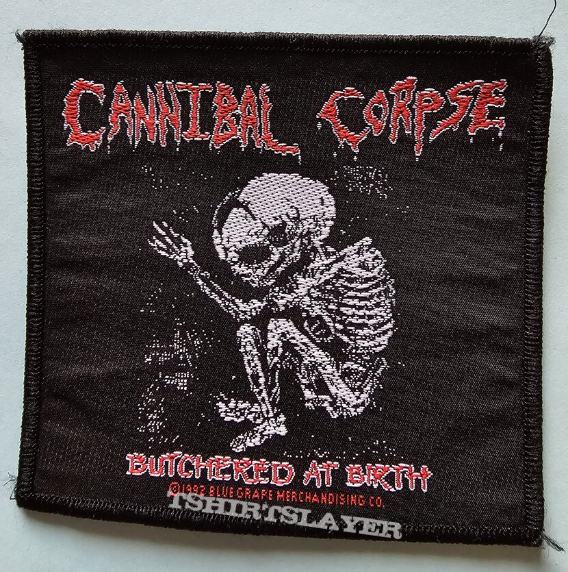 Cannibal Corpse Butchered At Birth Patch 90&#039;s 